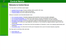 Tablet Screenshot of centralnexus.com